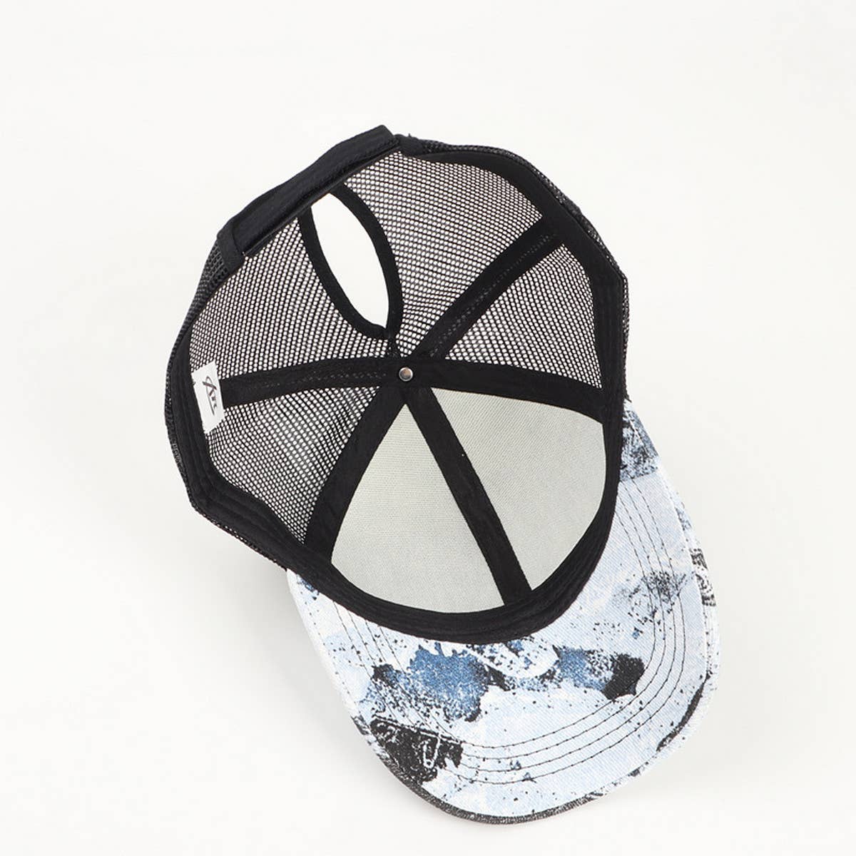 OUTDOOR CAMOUFLAGE GRAFFITI TIE DYE BASEBALL CAP_CWAH1147