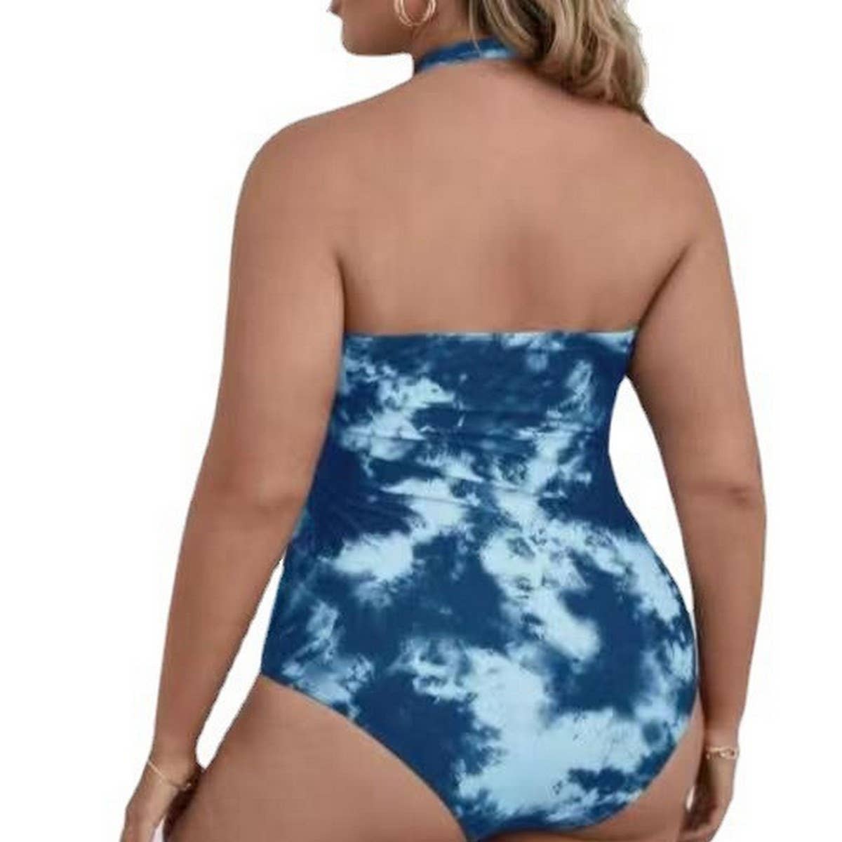 OVERSIZED PRINTED BACKLESS ONE PIECE BIKINI_CWMW0605