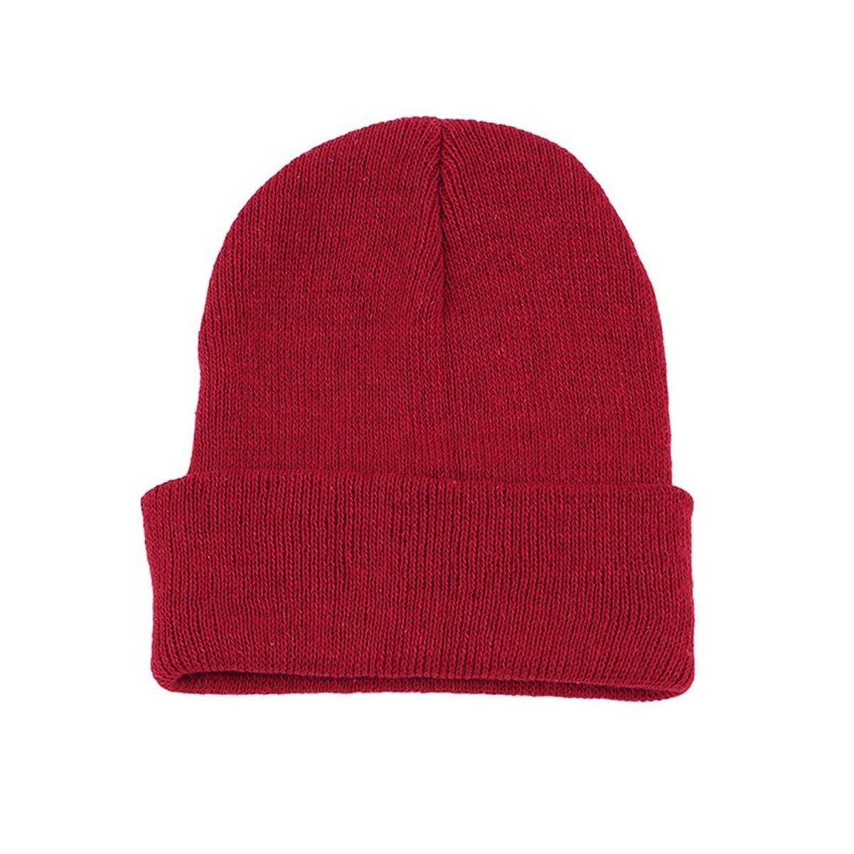 Cwah04344_Winter Knit Beanie Hat For Men Warm