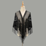 SOLID COLOR LACE SCARF SOFT SHAWL FOR WOMEN_CWMM1995