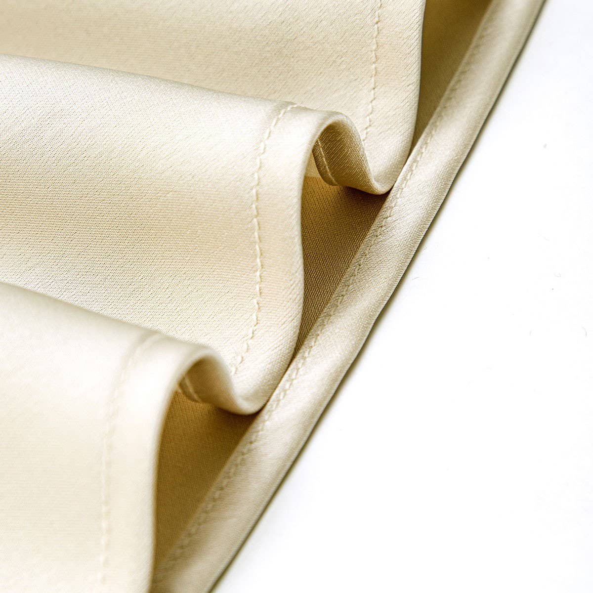 SATIN SKIRT HIGH WAIST ELASTIC SLANTED LONG SKIRT_CWBSS0387