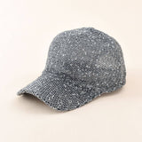 Wome Trend Summer Sequins Baseball Cap Sun Hat Cwah1413