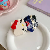 CUTE CAT HAIR CLAW ACETATE CARTOON ANIMAL CLIP_CWAHA5710