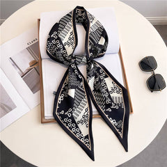 THIN AND NARROW FASHION DECORATIVE SILK HEADSCARF_CWASC1532
