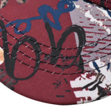 Vintage Letter Patch Graffiti Trucker Hat_Cwah1369