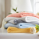 Ven Jacquard Tassel Throw Blanket_Cwmm1472