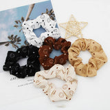 5PCS MIX PATTERN SCRUNCHIE_CWAHA0189