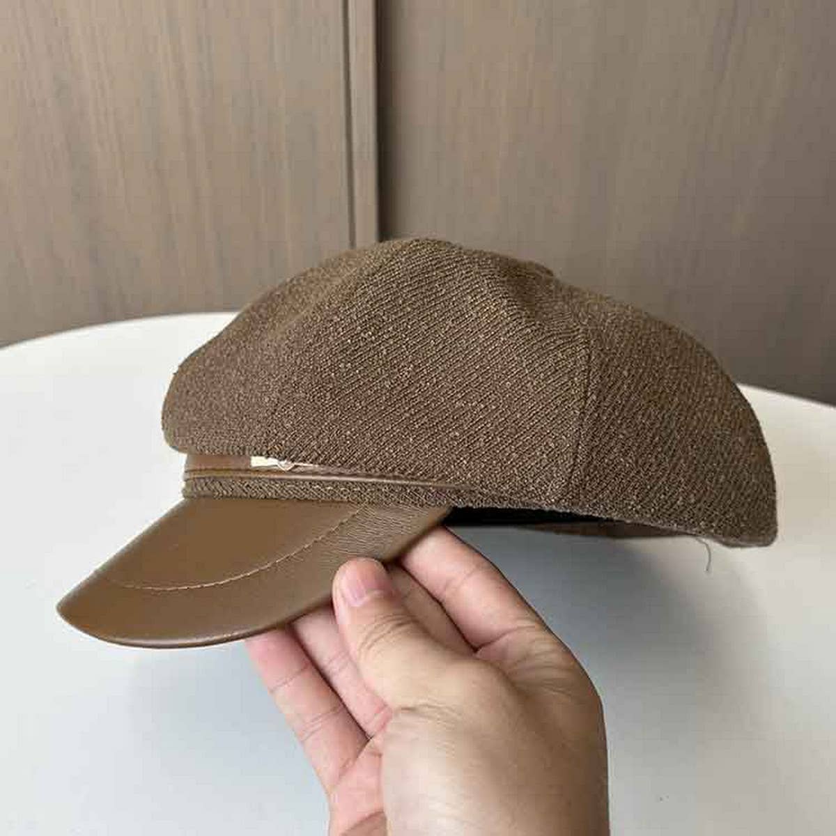 RETRO LITERARY OCTAGONAL HAT BERET_CWAB2909