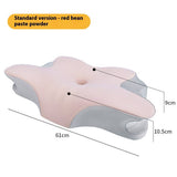 DEEP SLEEP MEMORY FOAM NECK PILLOW WITH PILLOWCASE_CWMM8085