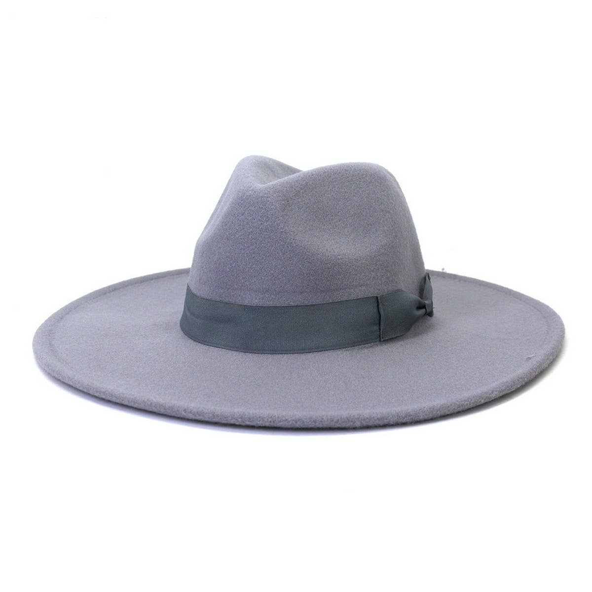 NEW AUTUMN AND WINTER BOW FASHION JAZZ HAT_CWAH1773