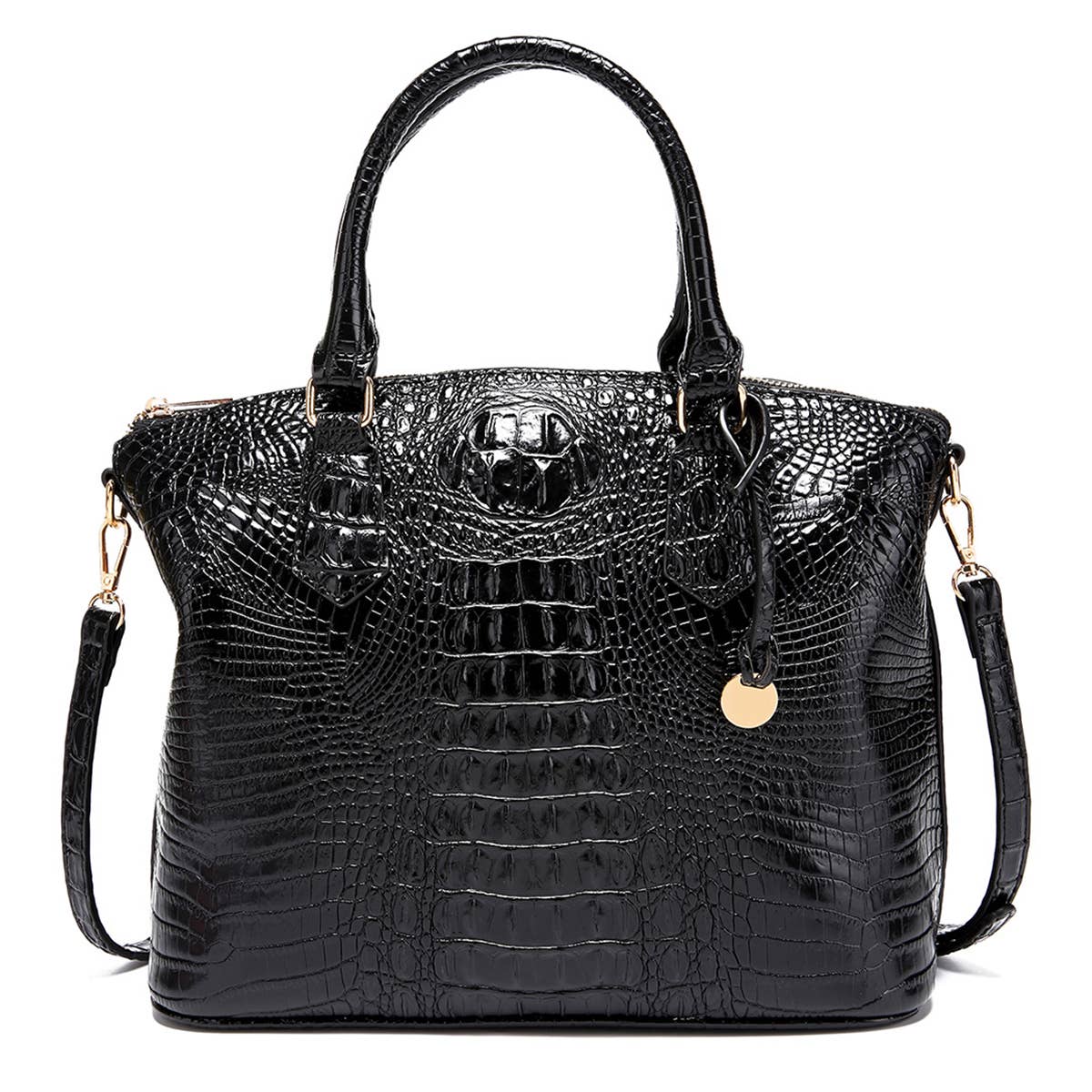 FASHION CROCODILE DESIGN HANDBAG SHELL BAG_CWAB0570