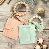 2024 NEW BRACELET BRAIDED STRIPED KEYCHAIN_CWMM1293