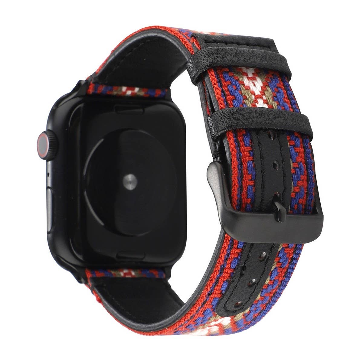 APPLE WATCH IWATCH9 ETHNIC STYLE LEATHER STRAP_CWWW0059