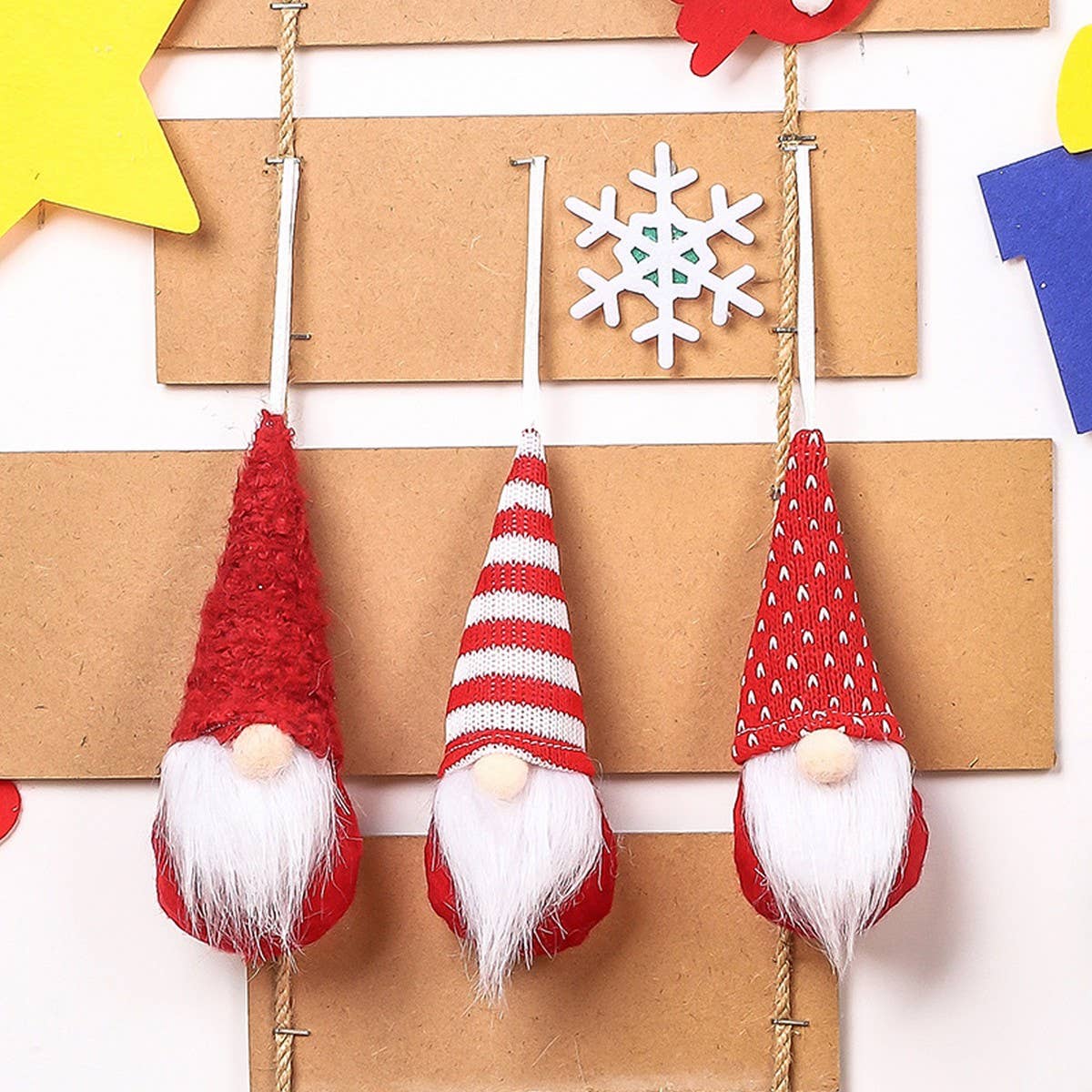 CHRISTMAS DECORATIONS FACELESS OLDMAN DOLL PENDANT_CWMM2759