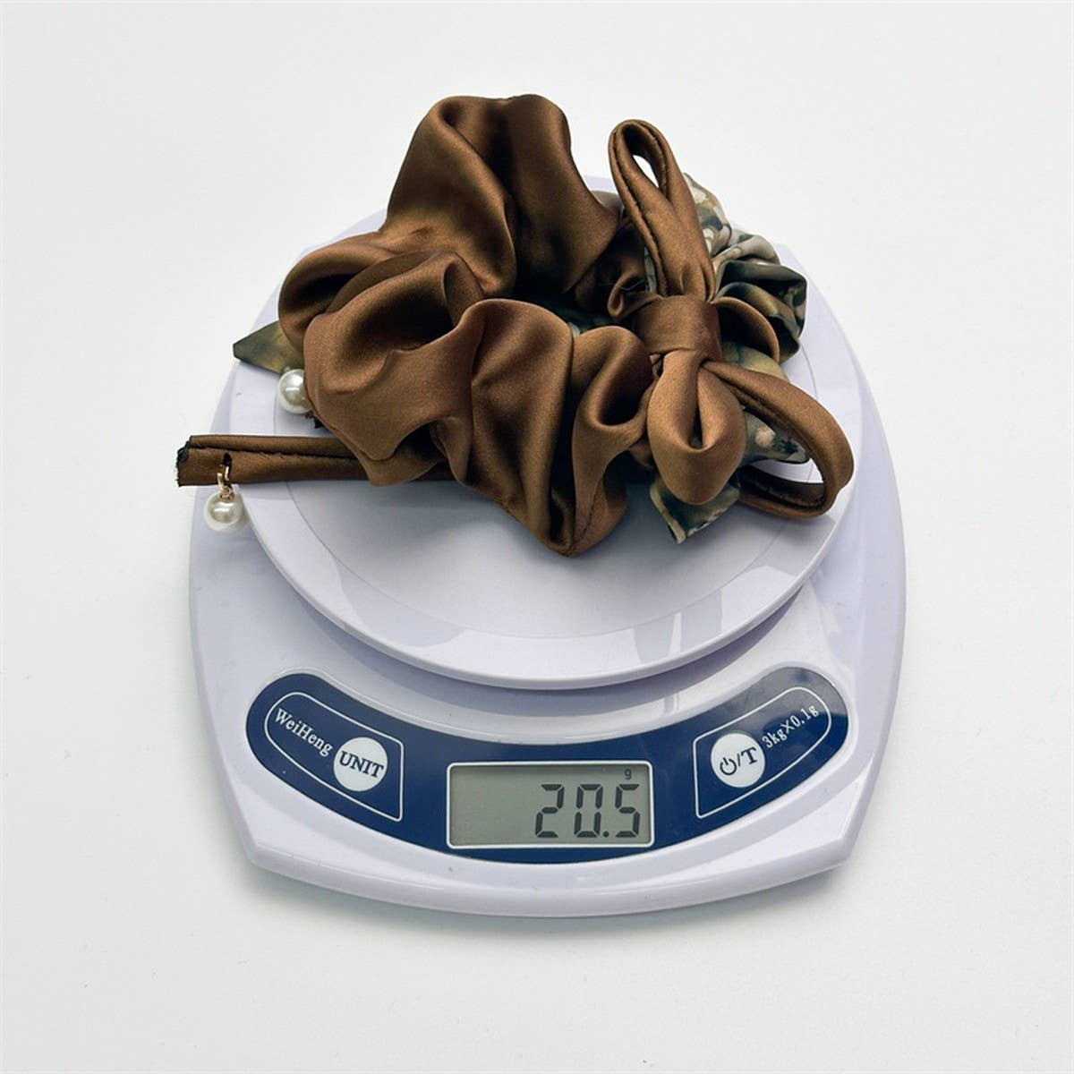 PRINTED BUTTERFLY RIBBON HAIR TIE_CWAHA2432