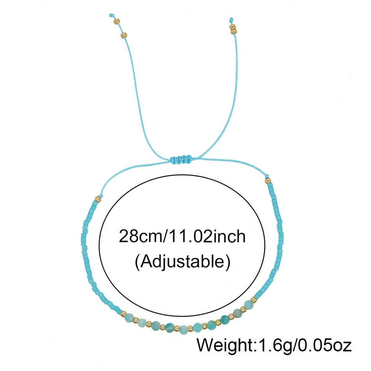 RICE BEAD HAND WOVEN BEADED BRACELET_CWMM3802