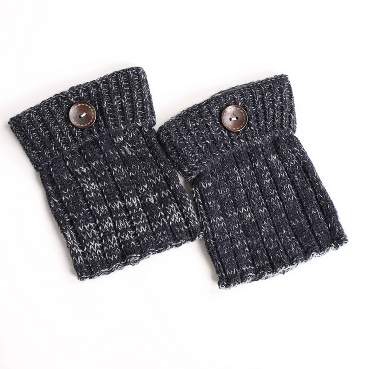 Winter Knee Pads Diamond Grid Plus Fleece Socks_Cwms0761