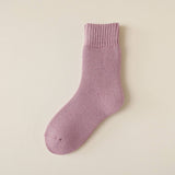 Women'S Winter Fleece Thickened Mid-Tube Socks_Cwms1355