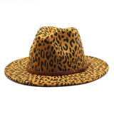 JAZZ HAT FASHION ALL MATCH WOOLEN HAT WIDE BRIM HAT_CWAH2607