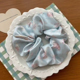 CREAMY SWEET CARTOON PRINT HAIR SCRUNCHIES_CWAHA2804