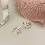 GENTLE AND VERSATILE HIGH END SIMPLE BOW EARRINGS_CWAJE3014