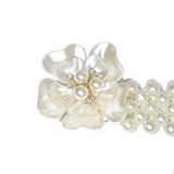 Wide Belt With Floral Rhinestones And Pearls_Cwabe0500