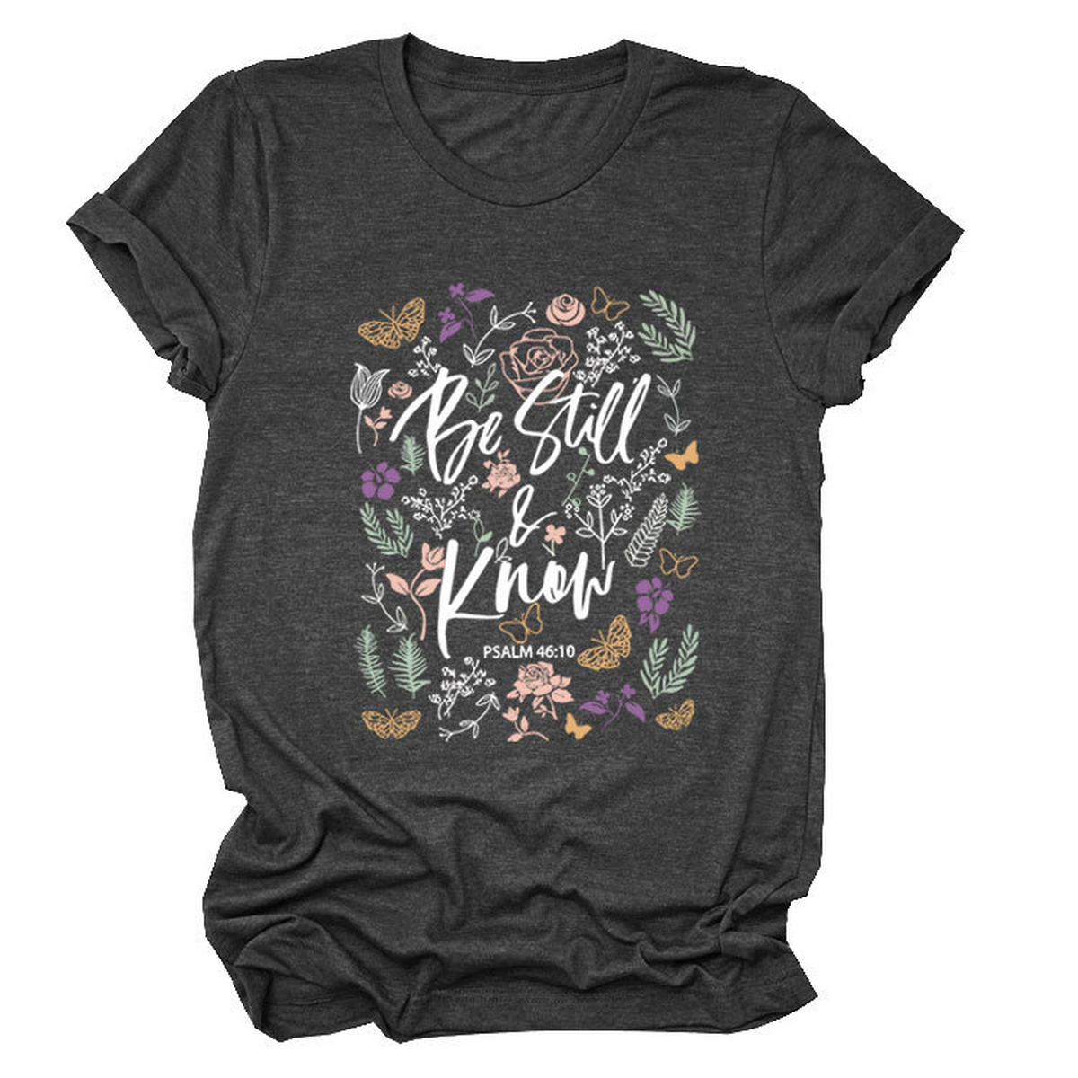 Womens Faith Tee, Be Still And Know_Cwtts1480