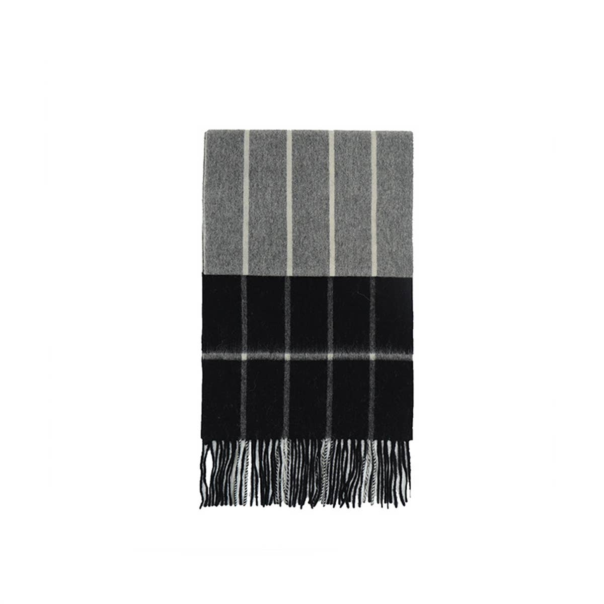 Colorblock Plaid Fashion Scarf_Cwasc1107