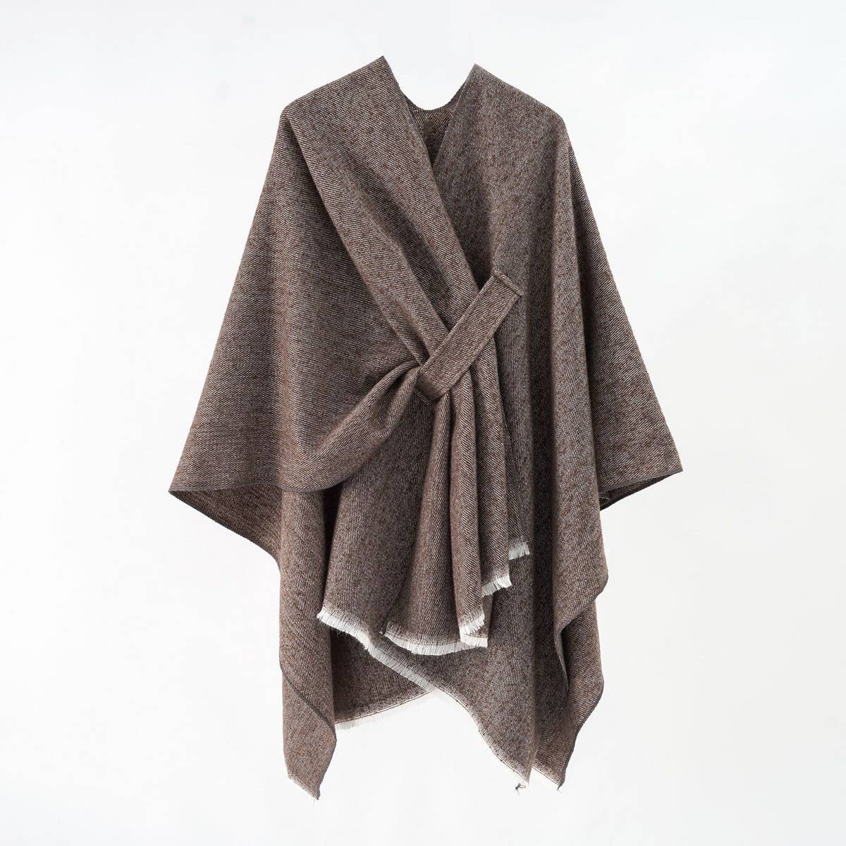 SOLID COLOR DESIGN SPLIT CASHMERE COLOR SHAWL_CWMM2081