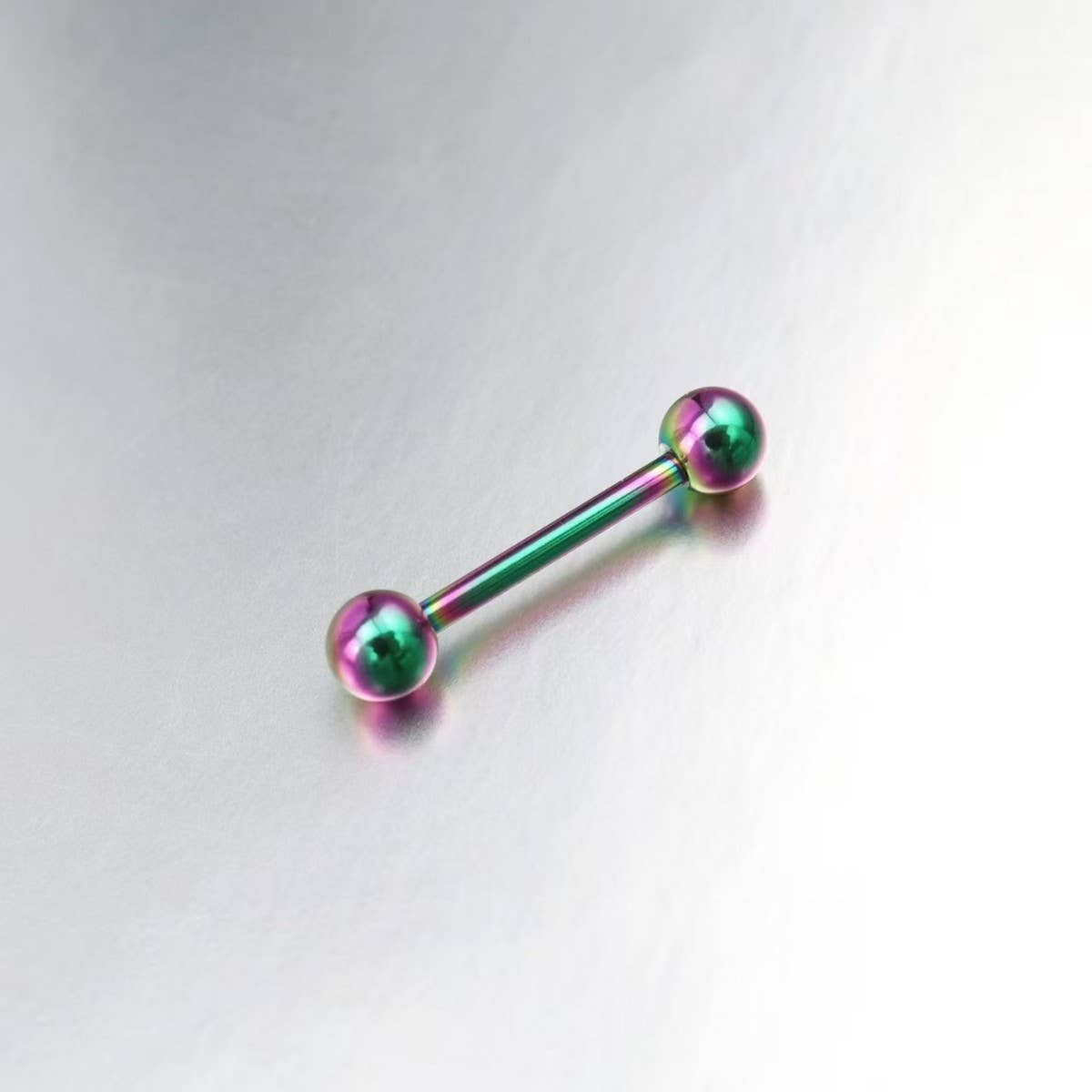 FRESH DESIGN STAINLESS STEEL TONGUE BAR PIERCING_CWMM9596
