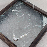 LIGHT LUXURY FRENCH HIGH END LOVE PEARL NECKLACE_CWAJE2061