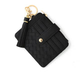 DIY ZIPPER WALLET WITH KEYCHAIN MULTI CARD HOLDER_CWAB4992