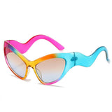 NEW CAT EYE RAINBOW SUNGLASSES_CWASG0412
