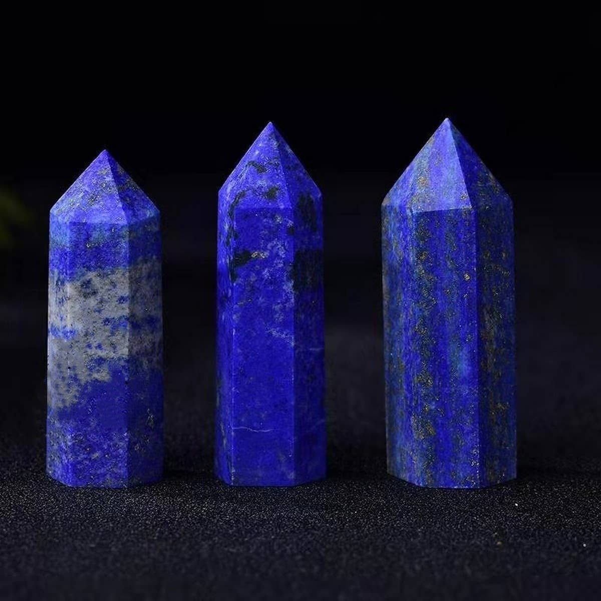 LAPIS LAZULI CRYSTAL POINT TOWER_CWMM8120