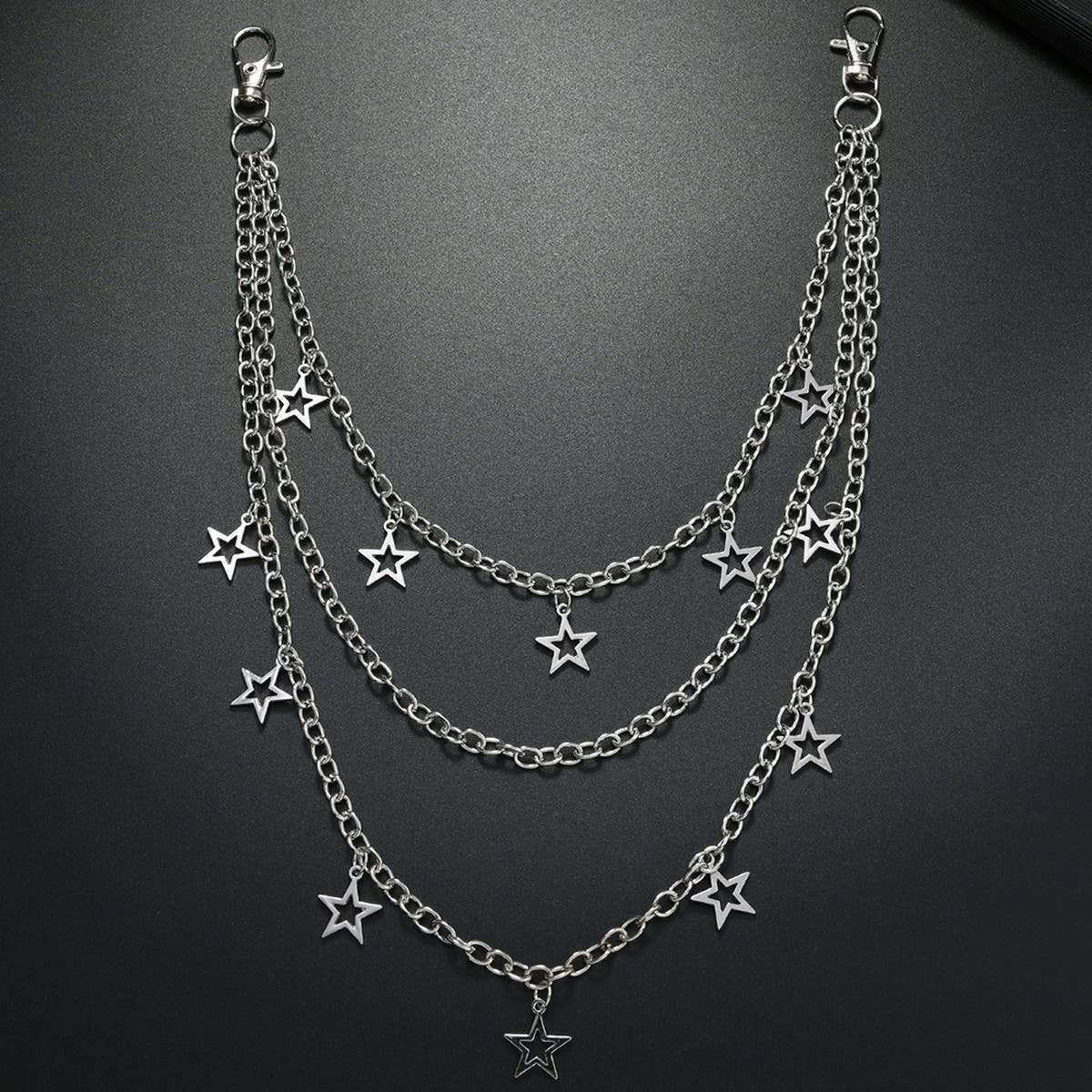 MULTI LAYER CHAIN CASUAL PUNK JEANS CHAIN_CWMM4882