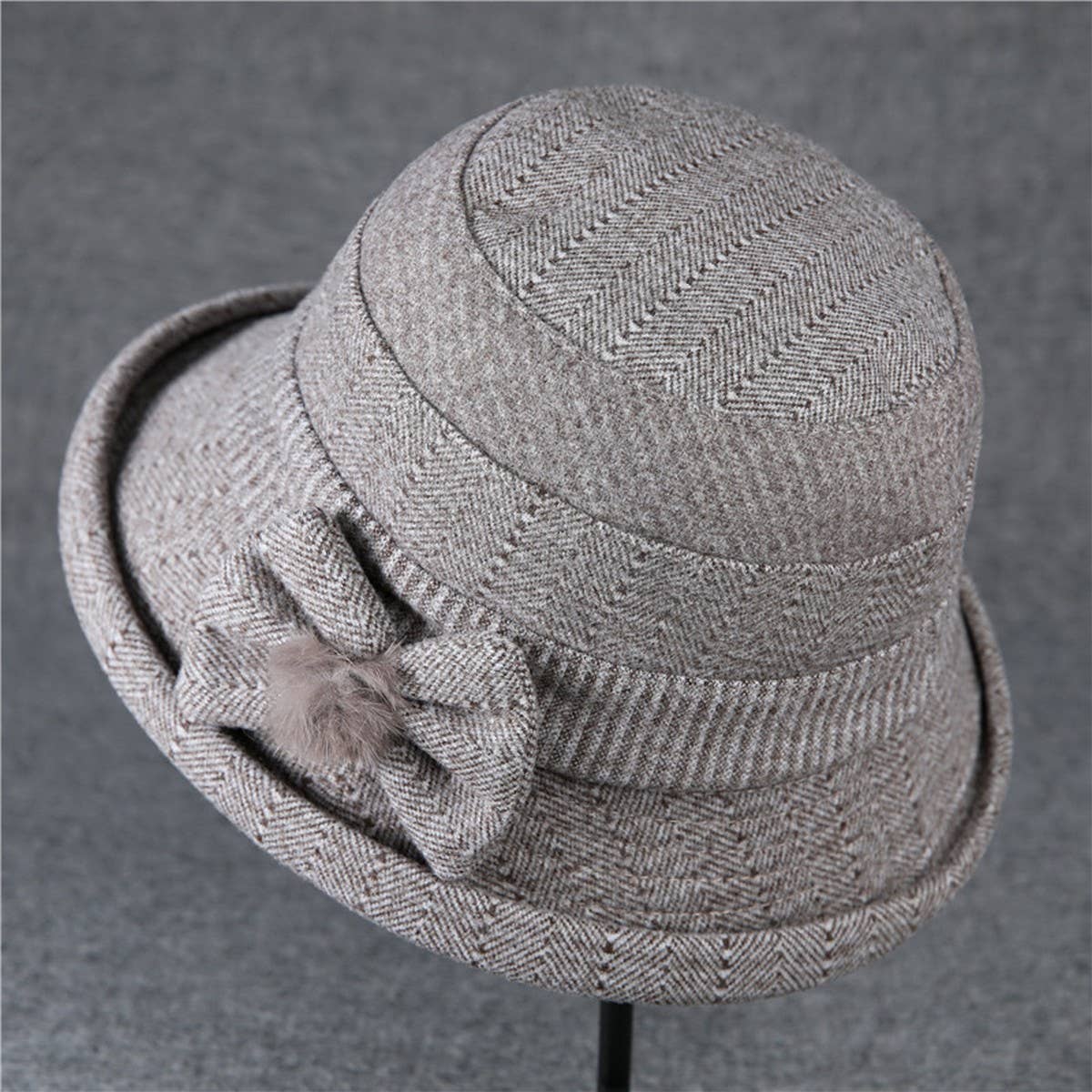 Womens Warm And Stylish Bucket Hat_Cwah1801