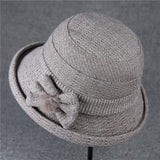 Womens Warm And Stylish Bucket Hat_Cwah1801
