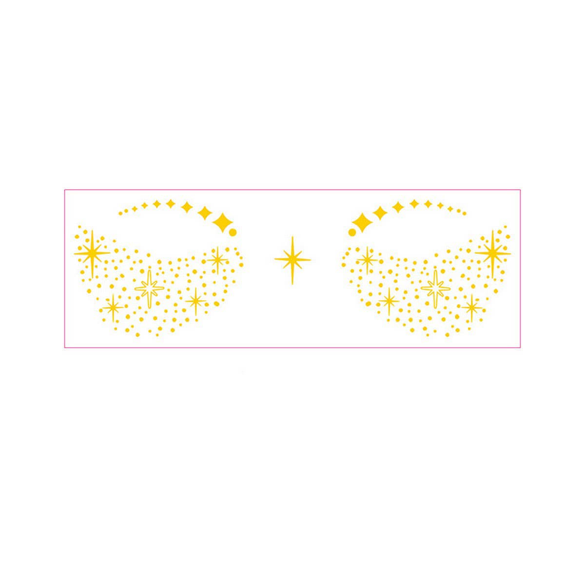 GOLD FOIL FRECKLE TATTOOS FOR MAKEUP LOOKS_CWMM8342