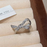 SIMPLE DESIGN BOW EXQUISITE EARRINGS FOR WOMEN_CWAJE2995