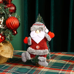 CHRISTMAS CLOTH FIGURINE CHRISTMAS TREE PENDANT_CWMM2929
