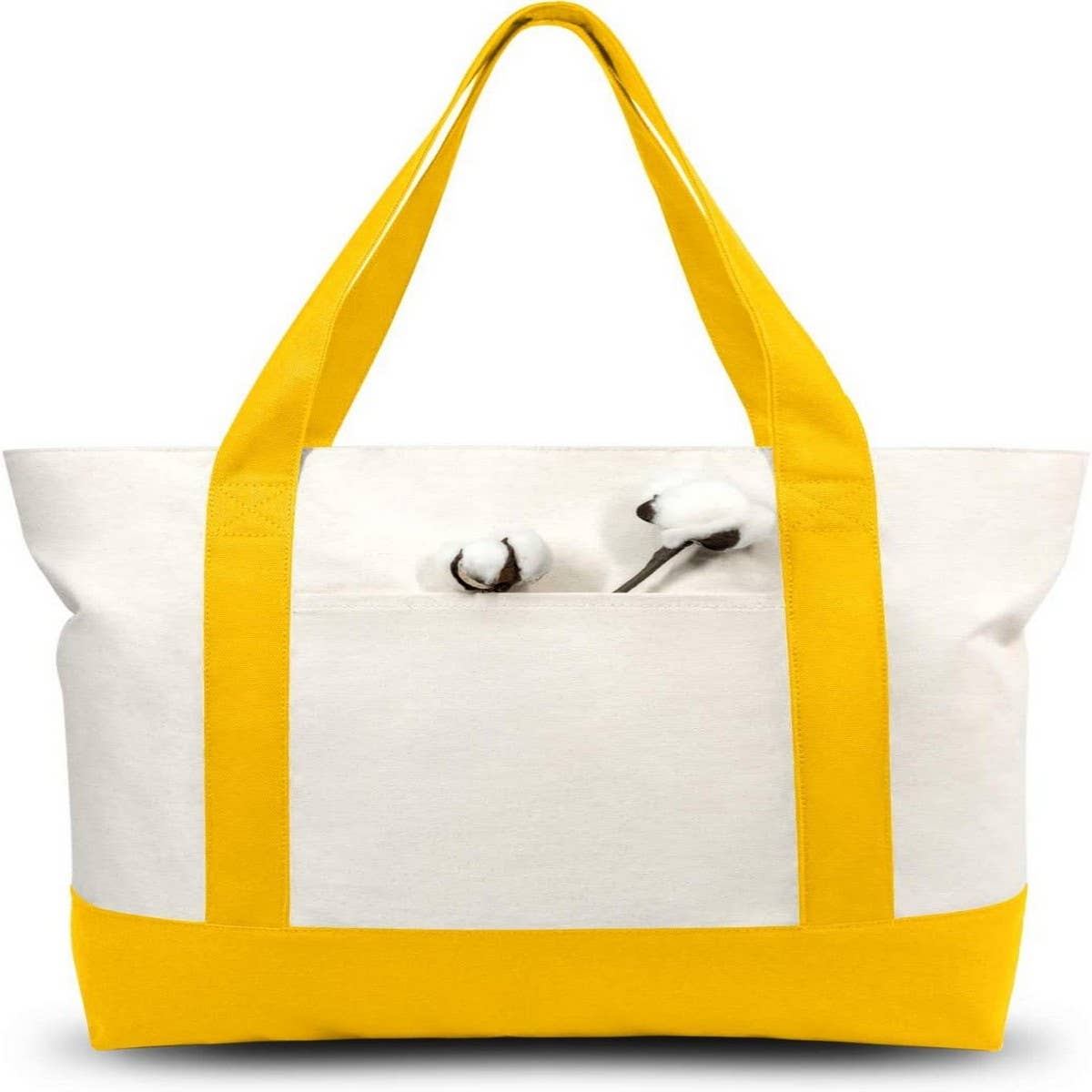 Cwab2874_Canvas Home Shopping Large Capacity Tote Bag