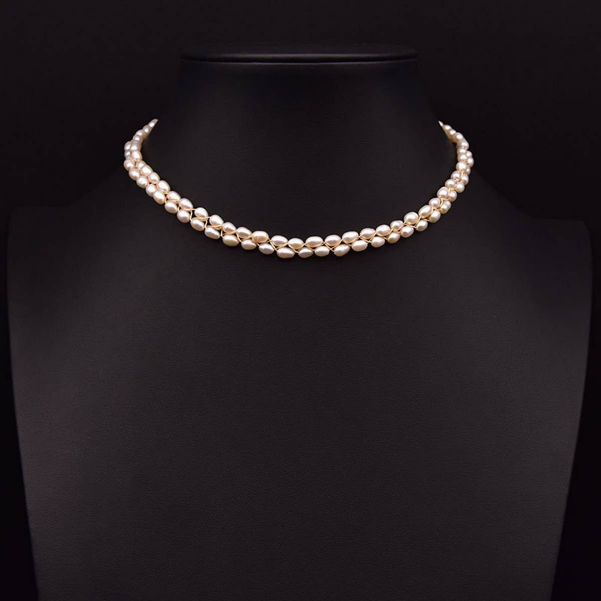 Womens All-Match High-End Pearl Necklace