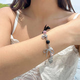 SWEET AND COOL PASTORAL STYLE BOW TASSEL BRACELET_CWAJE1916