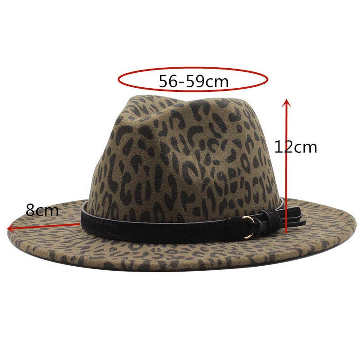 FASHIONABLE LEOPARD PATTERN FAUX WOOL HAT_CWAH2548