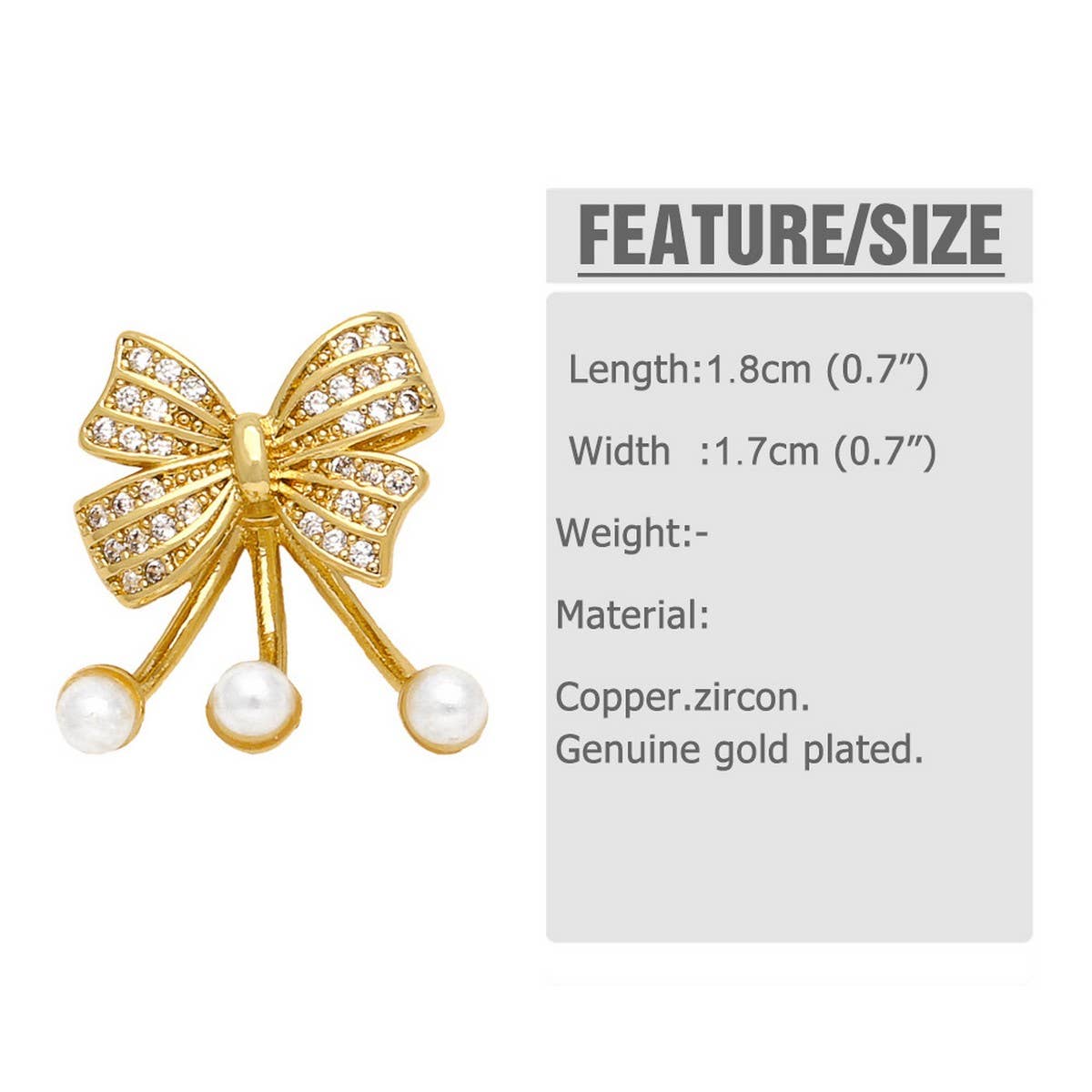 MINIMALIST PEARL BOW EARRINGS_CWAJE0990