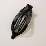 LEAF OVAL HAIR CLIP MINIMALIST CLAW BARRETTE_CWAHA6511