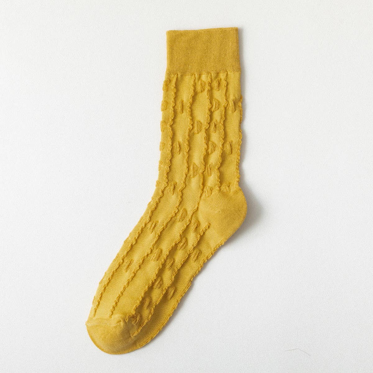 Women Simple Thin And Comfortable Twist Socks_Cwms0467