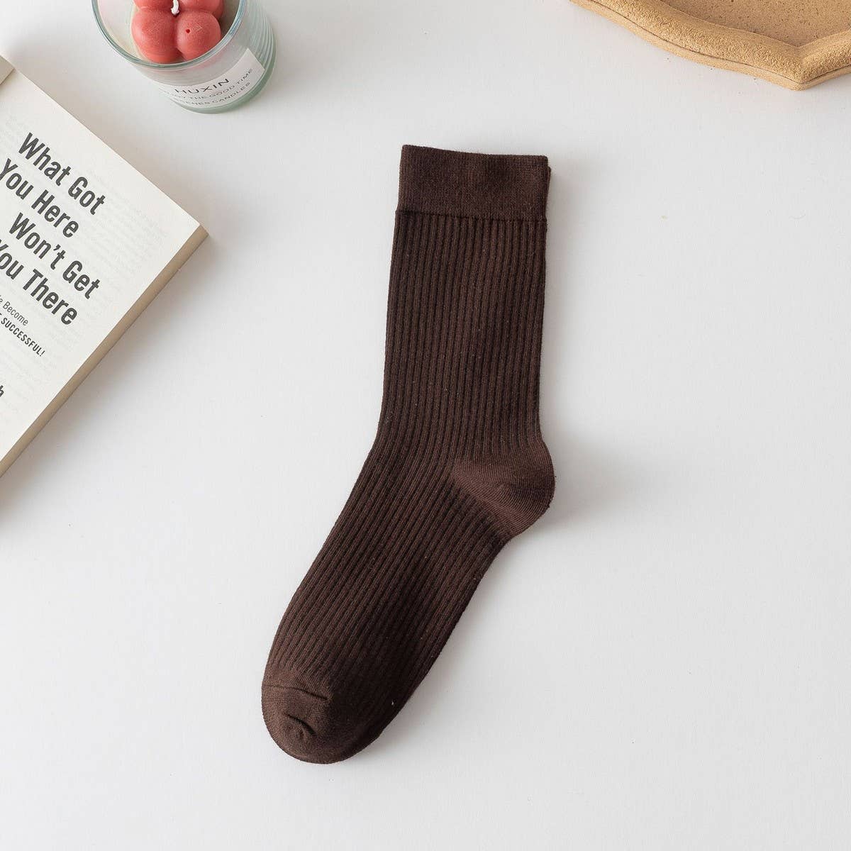 AUTUMN AND WINTER NEW ARRIVALS MID CALF SOCKS_CWMS0898