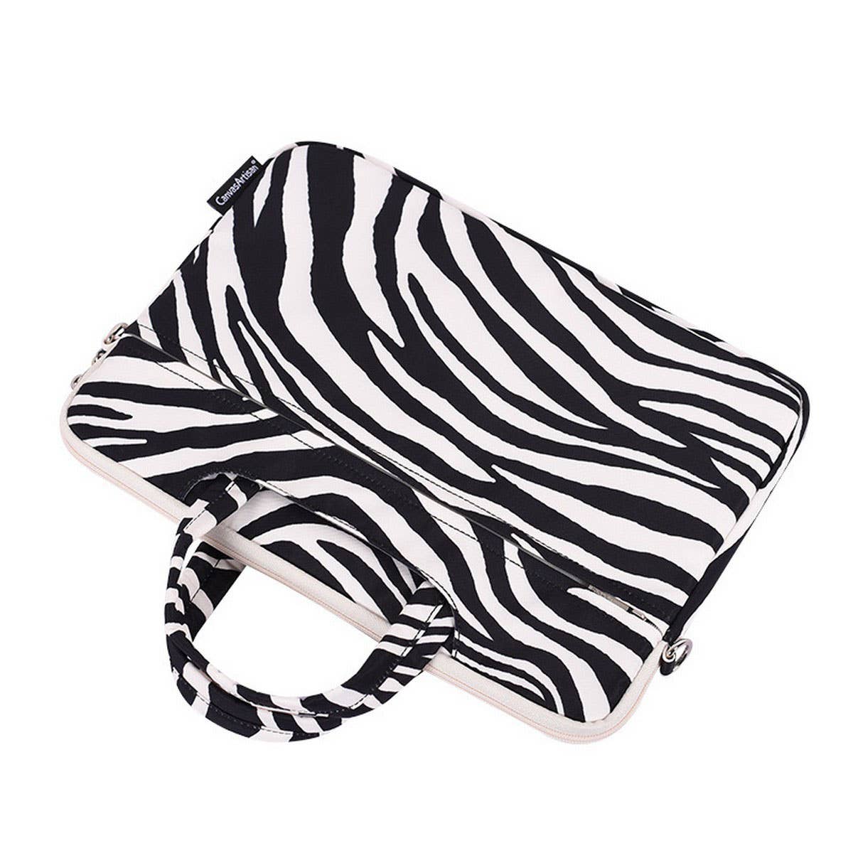 Zebra Print Laptop Bag Tablet Case_Cwab3322