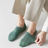 LIGHTWEIGHT BREATHABLE SOLID COLOR SPORTS SOCKS_CWMS2025